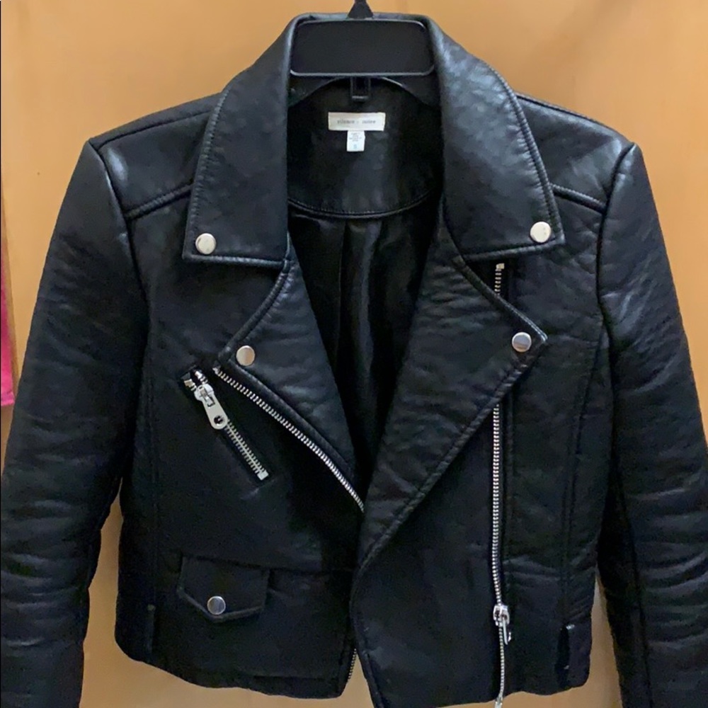 Faux Leather Jacket